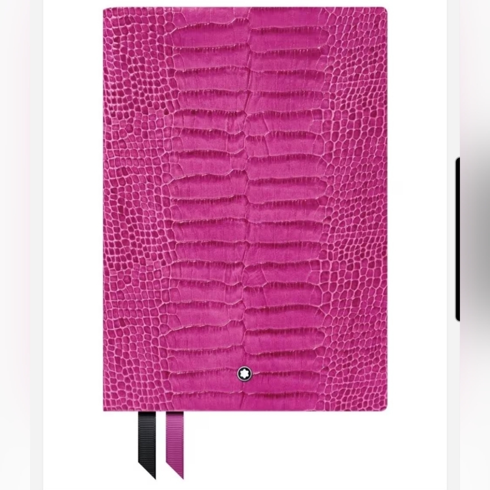 Pink Crocodile Embossed Notebook